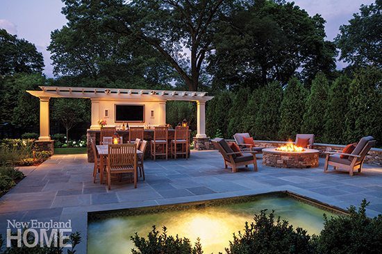 suburban boston landscape design