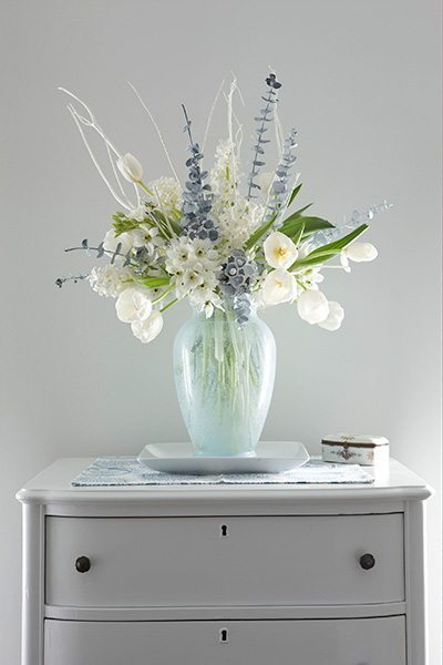 Icy Winter Floral Bouquet