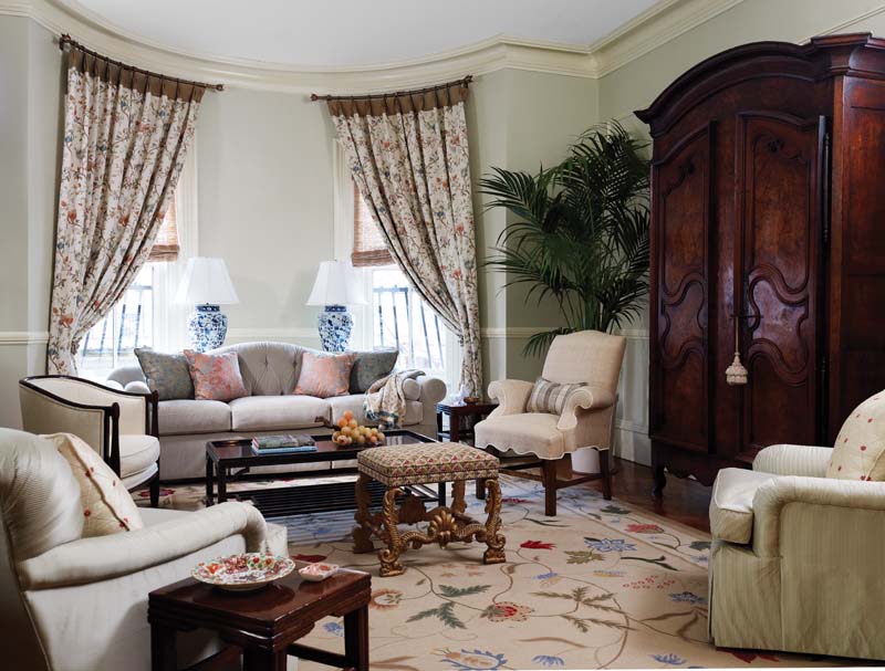 Anne Becker living room