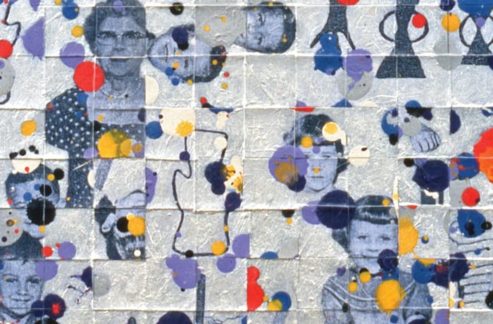 Van Cleeve mixed-media painting by Will Holub