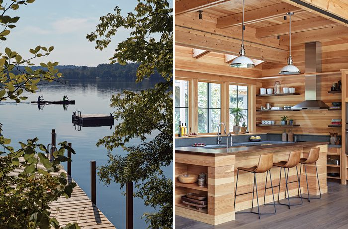 sophisticated berkshires cabin