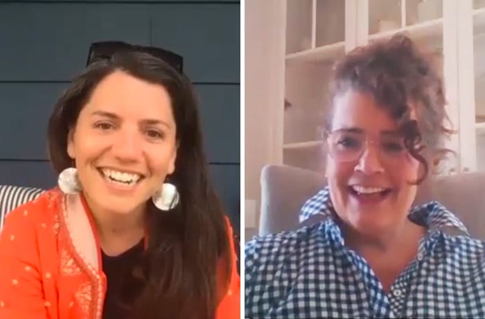 Jenna Talbott and Kathy Bush Dutton