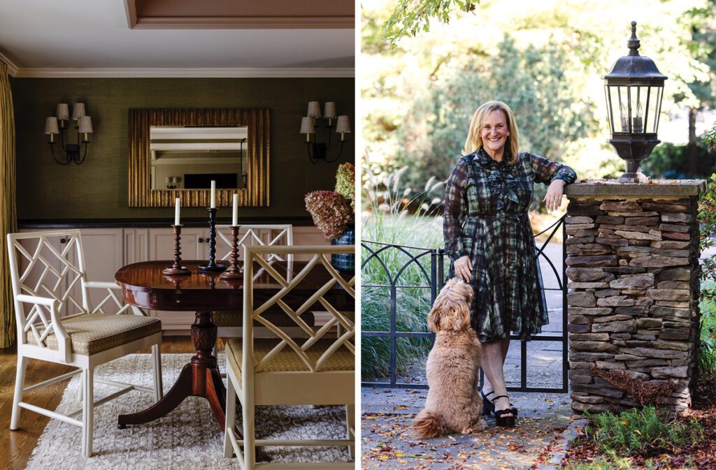 Pamela Foreman at her Massachusetts home