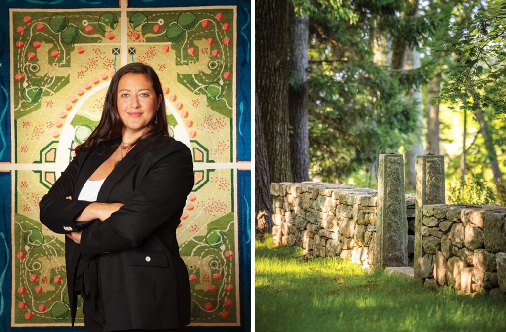 Landscape designer Jen Stephens