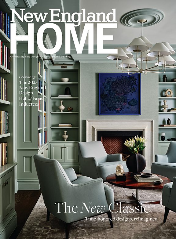 Cover of New England Home November-Deceber 2025