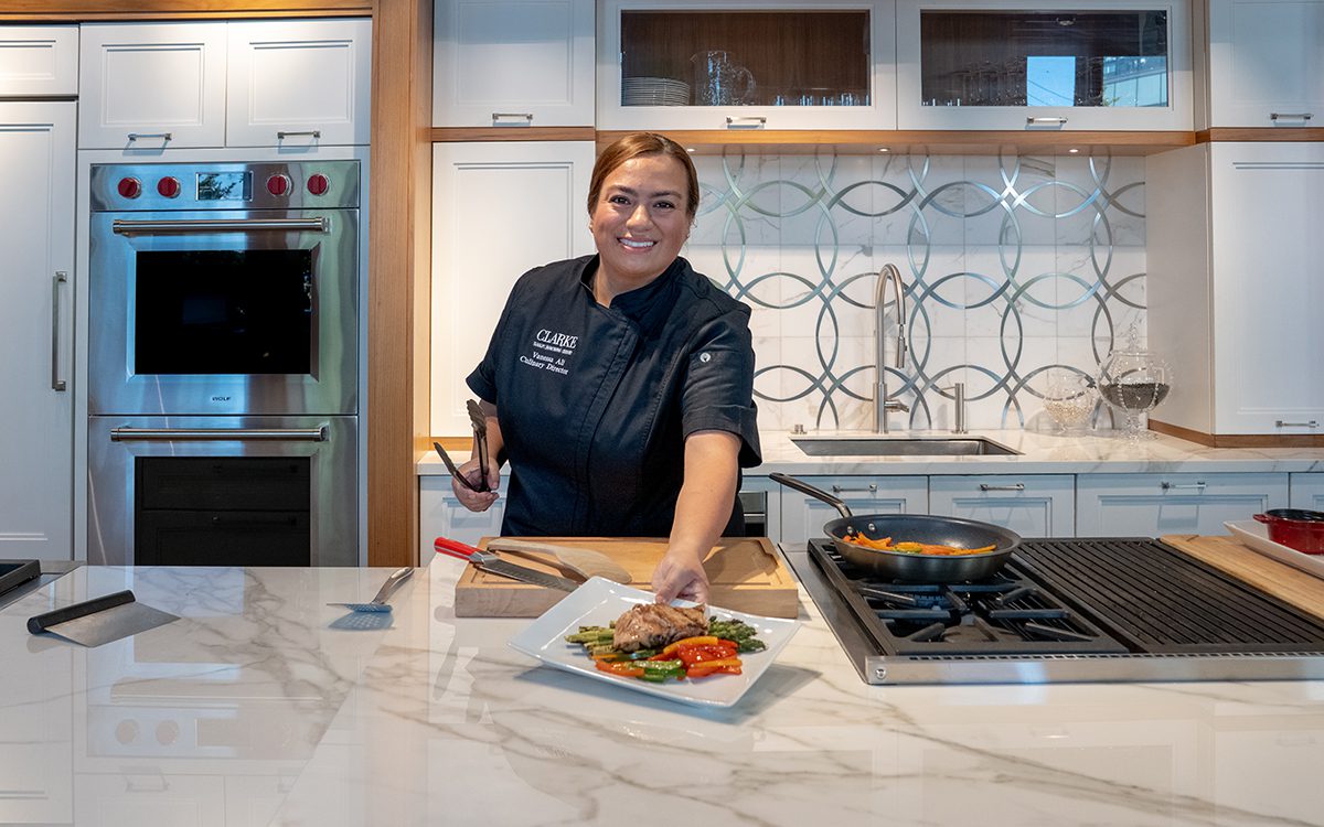 Chef Vanessa Ali at Clarke